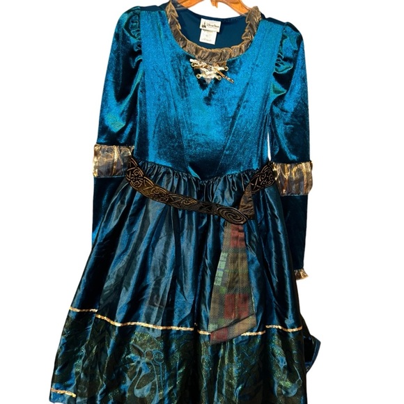 Disney Parks Brave Princess Merida Costume Girls Dress 10-12 Large - Picture 2 of 5